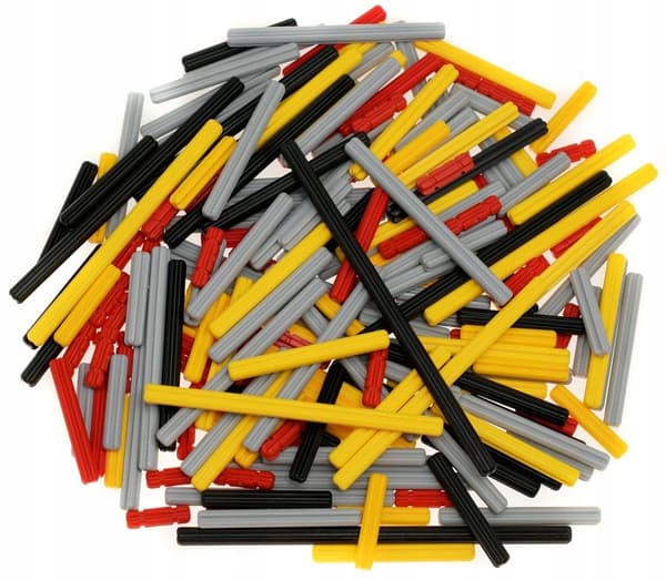 LEGO TECHNIC Axles, 190 pieces, from 2 to 12 axles