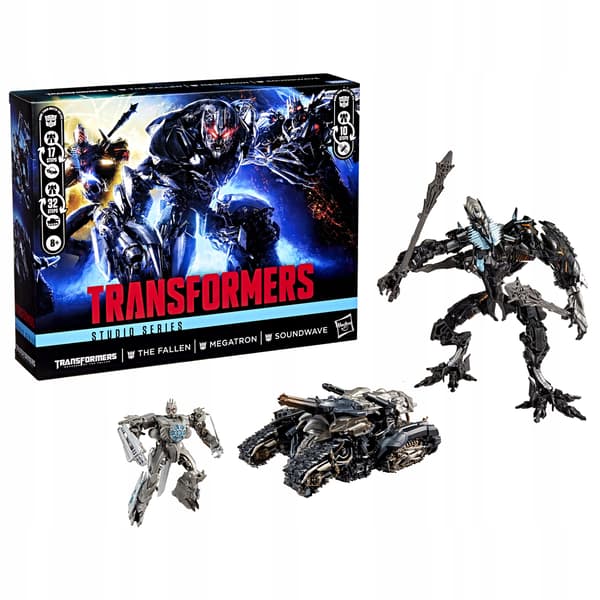 Hasbro Transformers Studio Series set of 3 action figures G1381