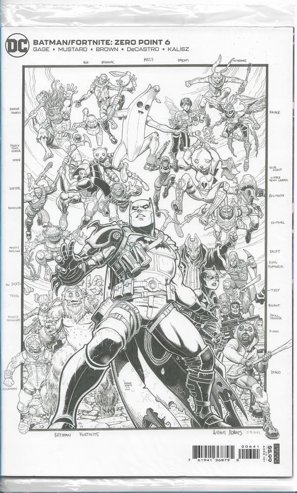 DC Batman / Fortnite: Zero Point Comic Book 6/2021 (English) 1:150 Variant