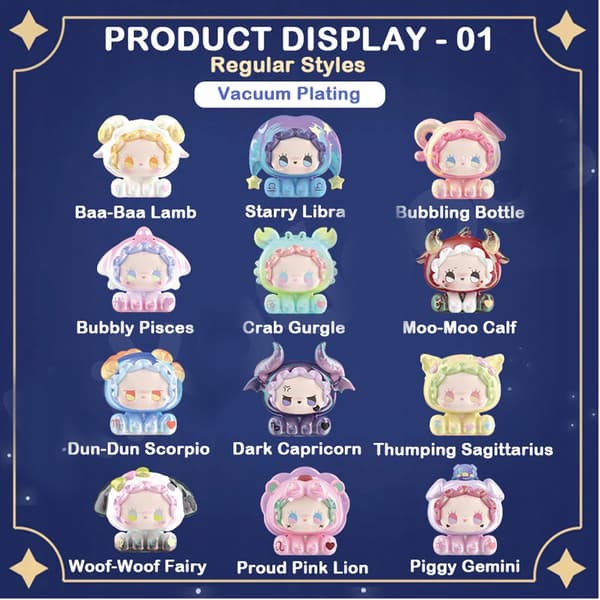 EMMA Surprise Blind Box: Hey Zodiac Series – 100% Original