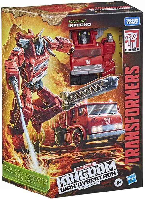 Transformers Voyager Inferno WFC-K19 Fire Engine