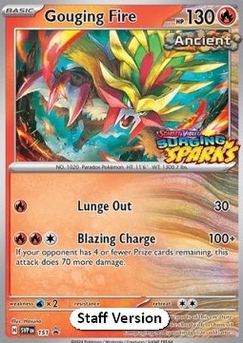 Pokemon Gouging Fire
