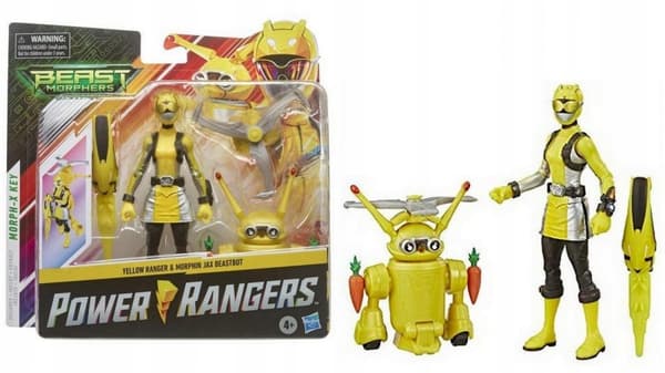 Power Rangers Morphers: YELLOW Ranger JAX Beastbot