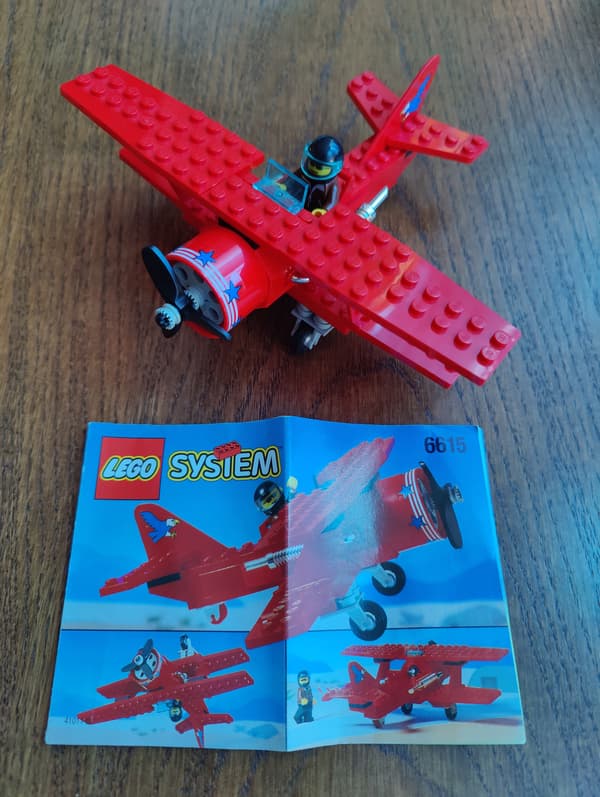 LEGO City 6615 Eagle Stunt Flyer