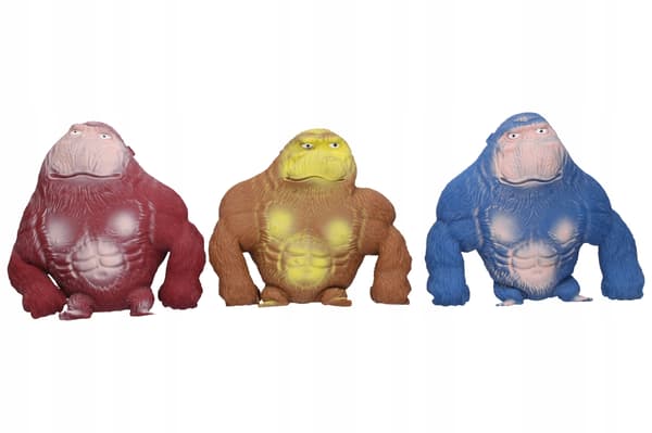 Wiky the Stretchy Gorilla, 25 cm, in various colours, 3+