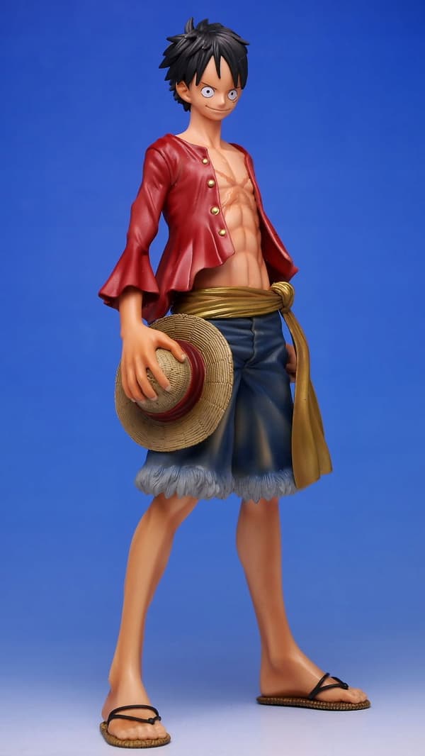 One Piece Anime Luffy Master Banpresto Figurine