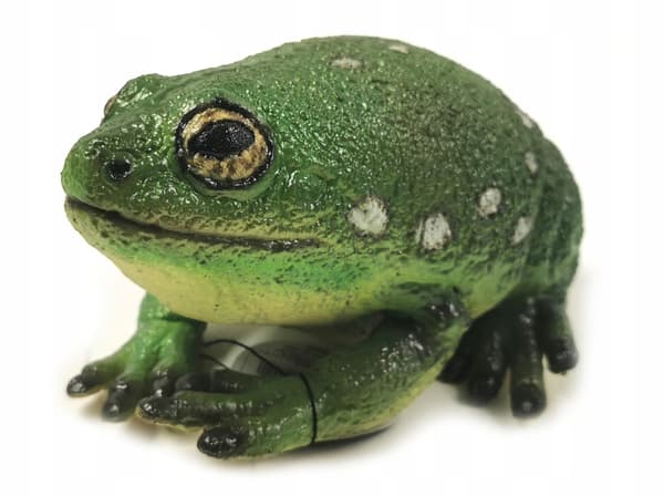215540 GREEN TREE FROG RUBBER FIGURINE