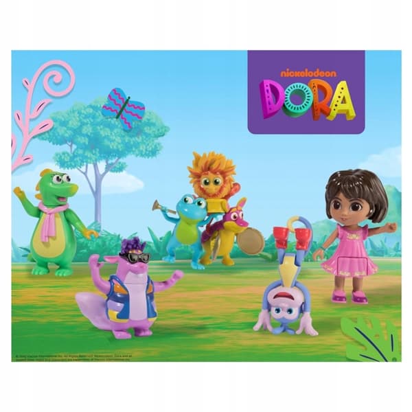 Dora discovers the world. Spin Master Friends figure set