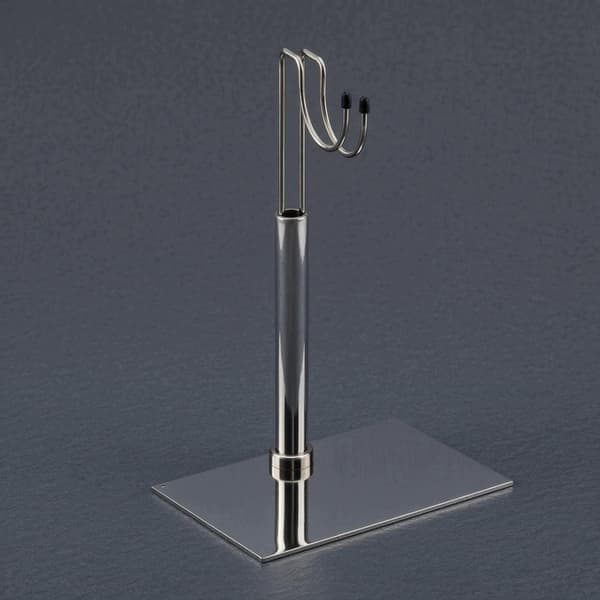 12-inch figure stand Rectangular base 1/6-scale action figure Black B