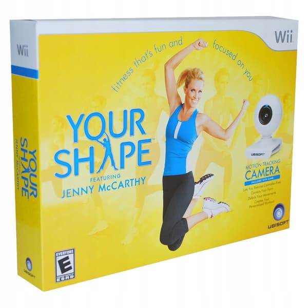 Your Shape Featuring Jenny McCarthy with Motion Tracking Camera – Wii Game