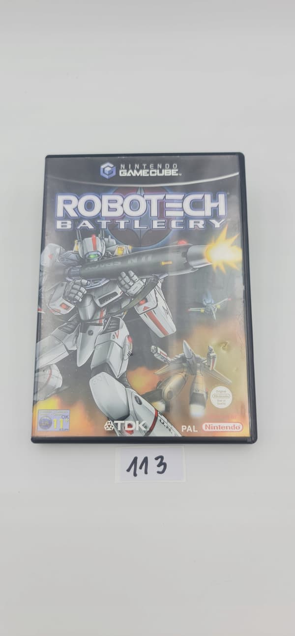 NINTENDO GAMECUBE ROBOTECH BATTLECRY