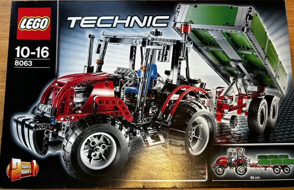 LEGO Technic 8063 Tractor with Trailer
