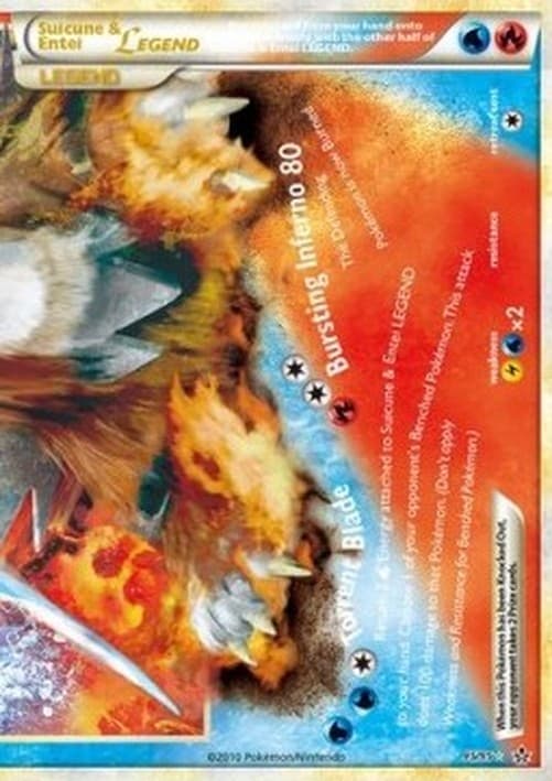 Pokemon Suicune & Entei LEGEND