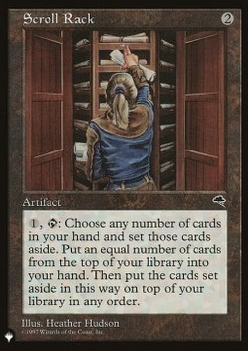 Magic: The Gathering Scroll Rack