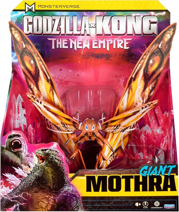 Large Action Figure: GODZILLA vs KONG – Giant Mothra, 28 cm