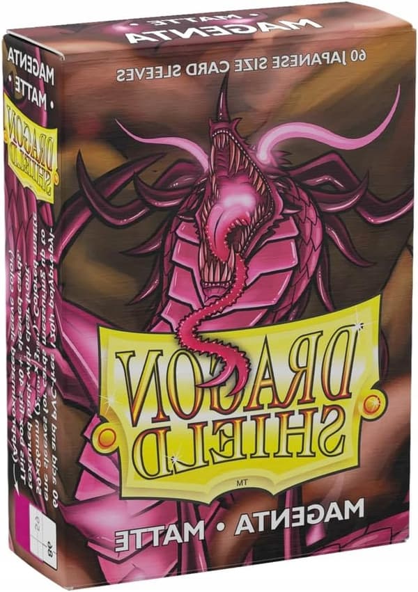 JAPANESE MAGENTA 60 CARD GAME MAT