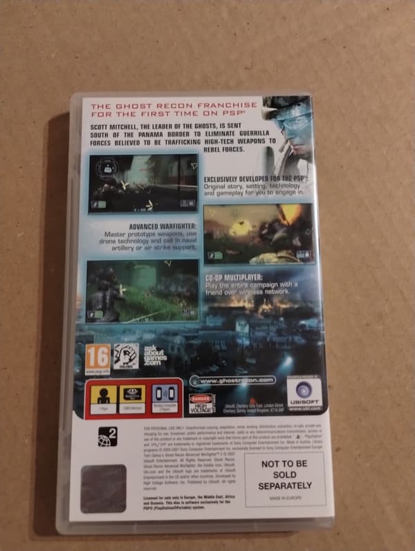 Tom Clancy's Ghost Recon: Advanced Warfighter 2 for PSP