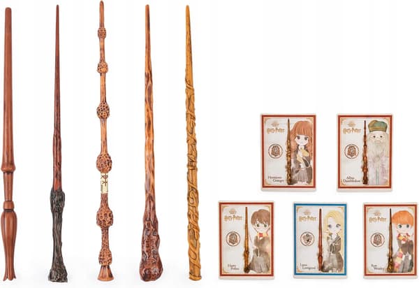 Spin Master Wizarding World Harry Potter Wand with Spell Card – 5 years