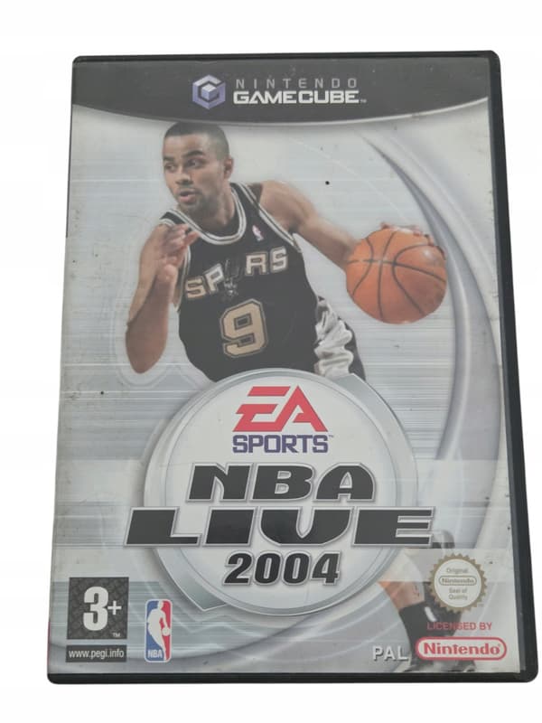 NBA Live 2004 Nintendo GameCube game (boxed)