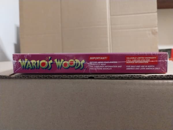 Wario's Woods Nintendo NES NEW US RELEASE