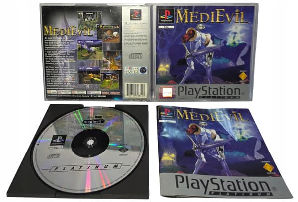 MEDIEVIL PSX DB Disc