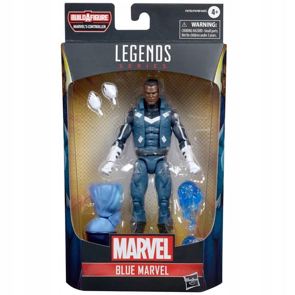 Marvel Legends Series Blue Marvel action figure, 16 cm