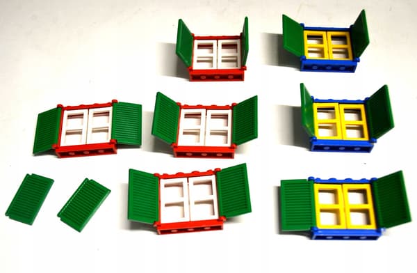 Lego WINDOWS 3853 + 3856, 7-piece set