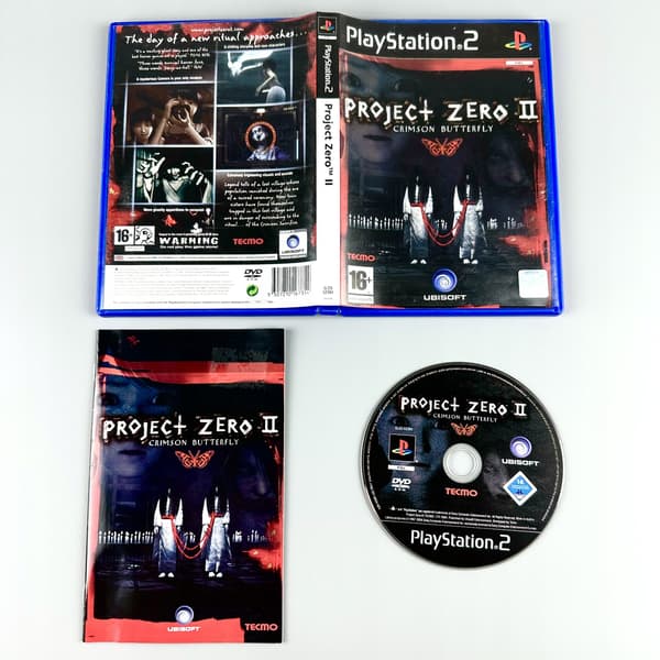 Project Zero 2: Crimson Butterfly | PLAYSTATION 2 | PS2 | 3xA SET