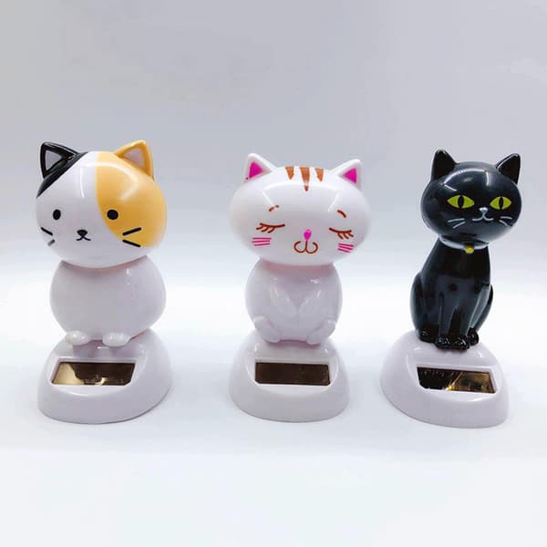 Bobblehead Toy Material: Plastic Accessories, Automatic, White, Black, Pointear