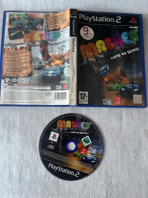 MASHED PS2 LAUNCH EDITION
