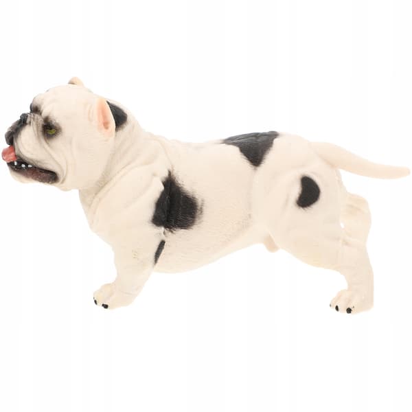 A SIMULATED MODEL OF A BULGOG DOG MADE FROM DURABLE PLASTIC