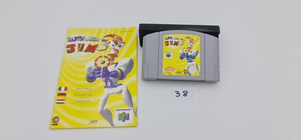NINTENDO 64 EARTHWORM JIM