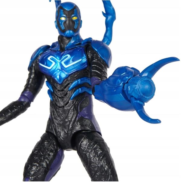 DC Blue Beetle Battle Mode 31cm Action Figure – Interactive, Lights and Sounds – Ages 4+