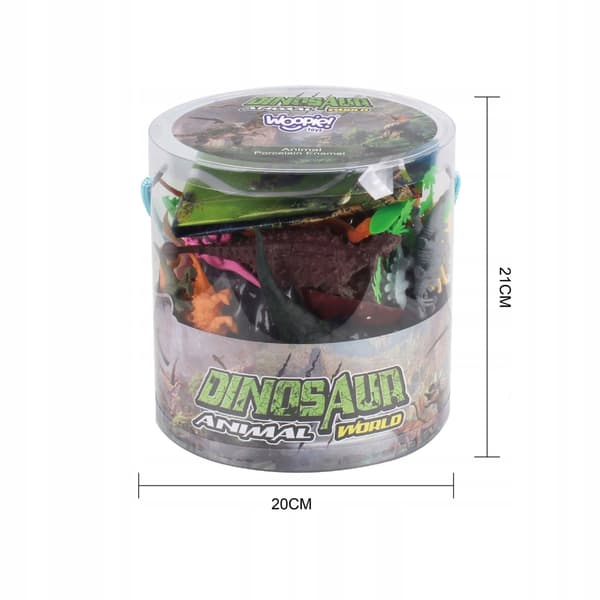 WOOPIE DINOSAUR FIGURINE SET, 34 PIECES