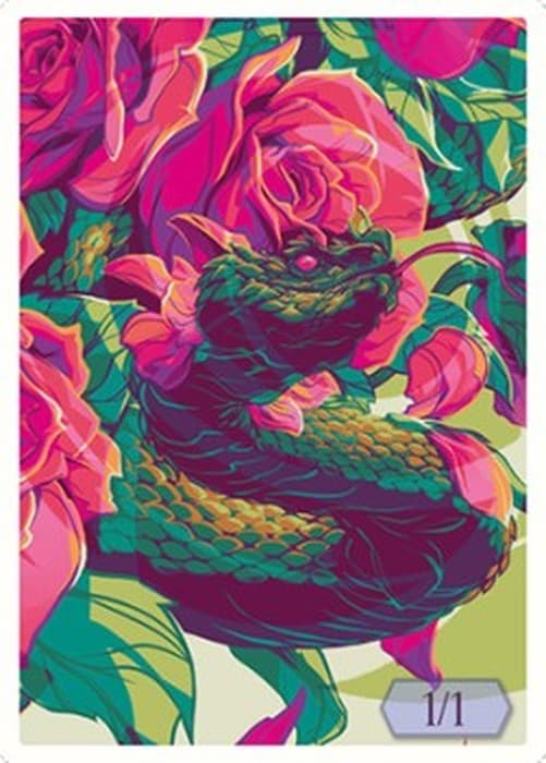 Magic: The Gathering Snake Token
