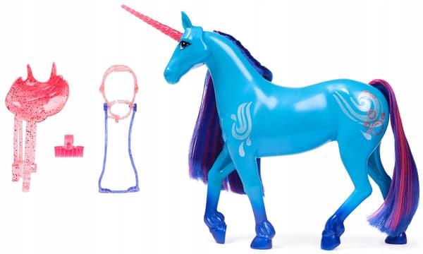 Spin Master Unicorn Academy: Combing Unicorn, 24 cm, River