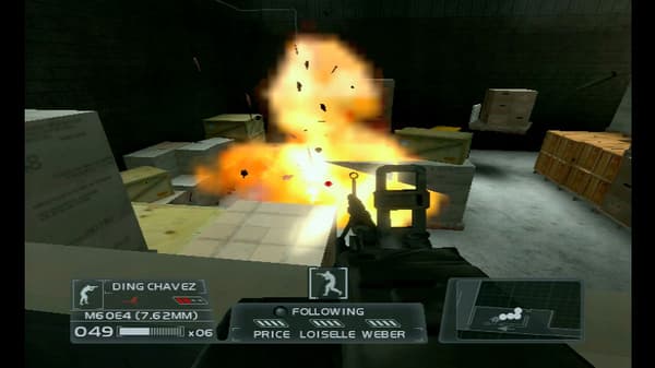 Tom Clancy's Rainbow Six 3 [GameCube], an action game