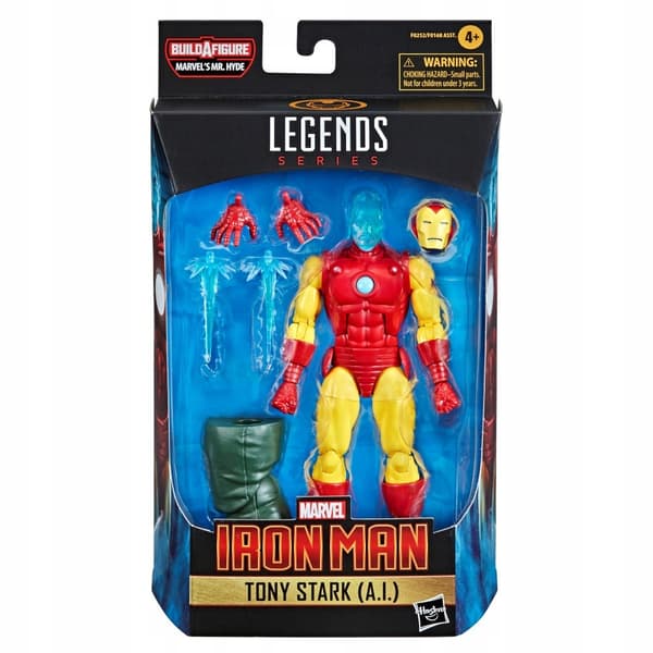 MARVEL LEGENDS IRON MAN TONY STARK A.I. MR HYDE
