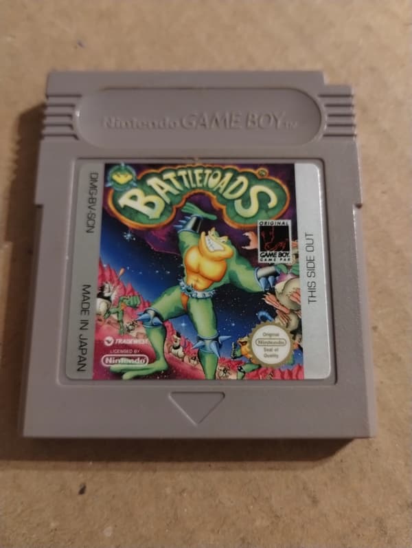 Battletoads for the Nintendo Game Boy Classic