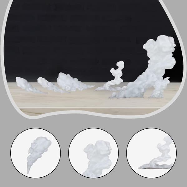 Models with a smoke effect Action figure accessories Figure accessories Model