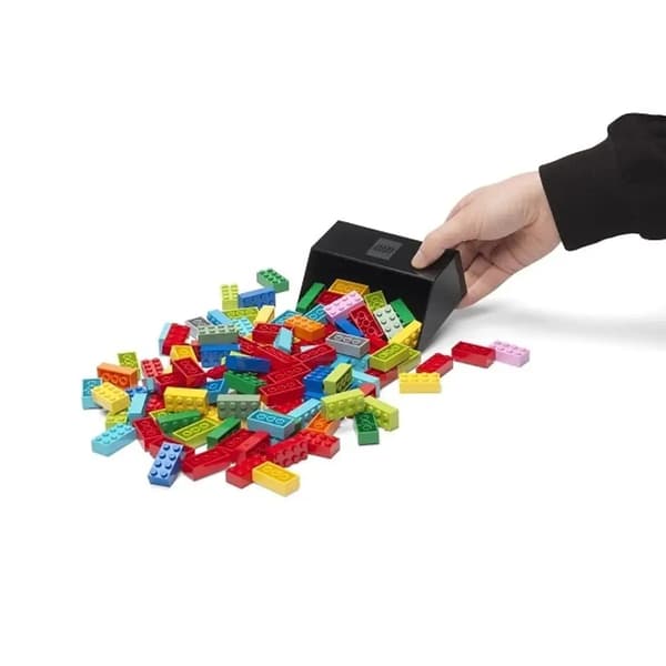 LEGO Dustpan Set with Diverter (Grey/Black) LEGO