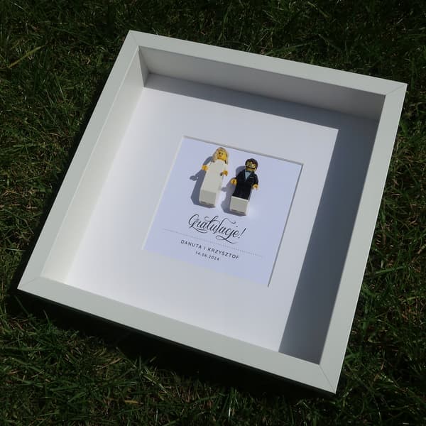 WEDDING FRAME – A WEDDING GIFT FEATURING LEGO FIGURES