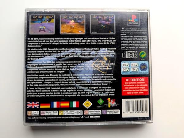 *** DODGEM ARENA PLAYSTATION 1 PS1 PSX PSONE *** 3AAA