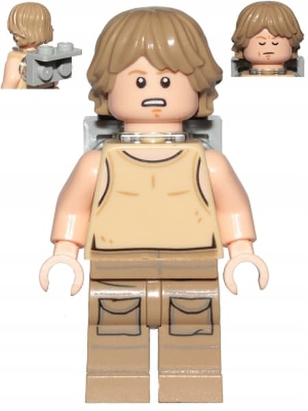 Lego figure @@@ LUKE SKYWALKER + SWORD @@@ from set 75208