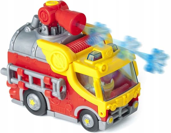 SUPER ZINGS SERIES 5 FIRE STRIKE 2-FIGURE SET: FIRE ENGINE AND HELICOPTER