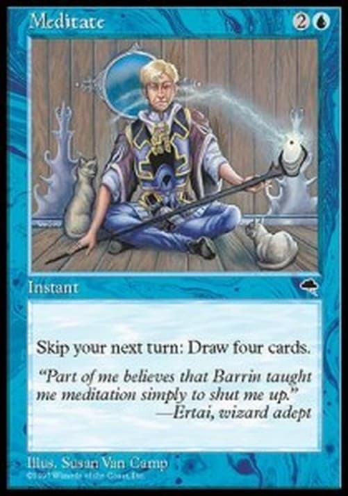 Magic: The Gathering Meditate