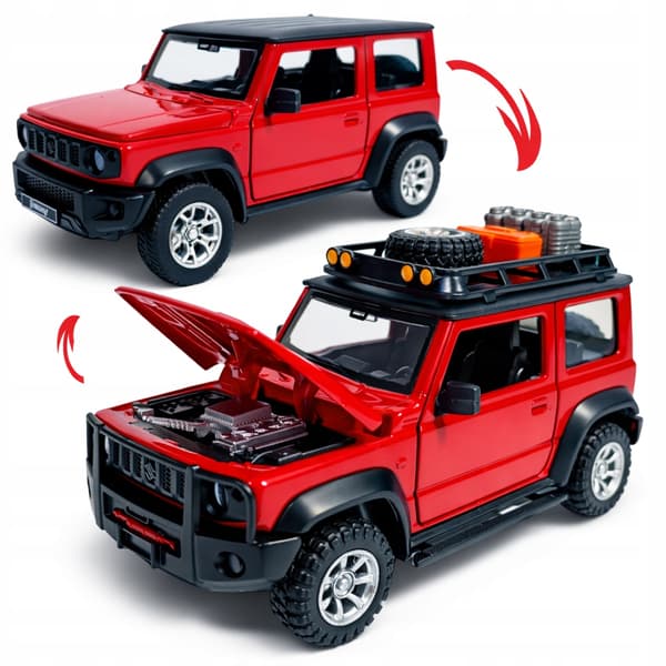 SUZUKI JIMNY 1:32 Scale Model + TUNING MODIFICATION KIT – Metal Car