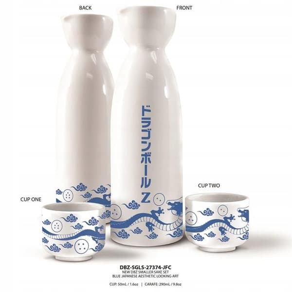 Dragon Ball Z Sake Set – Blue Shenron