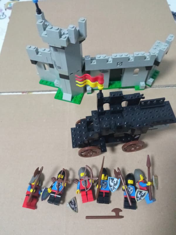 LEGO Castle 6062 Battering Ram. DESCRIPTION! PHOTOS!