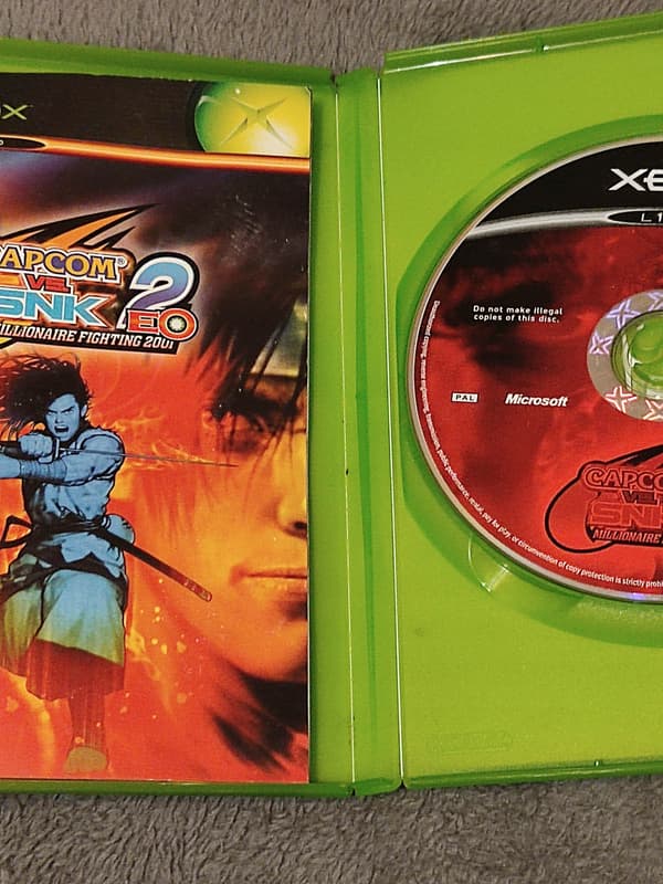 XBOX CAPCOM VS SNK 2 EO GAME MICROSOFT X BOX CLASSIC